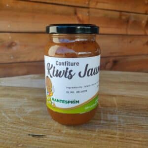 confiture : kiwis jaunes