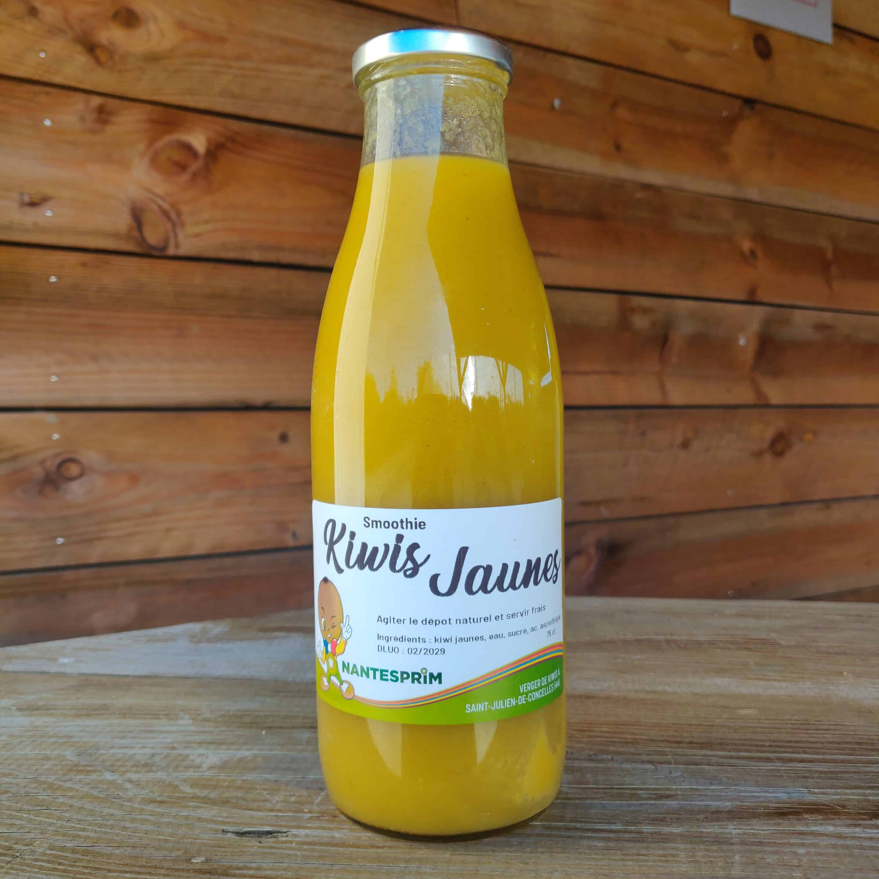 smoothie : kiwi jaune