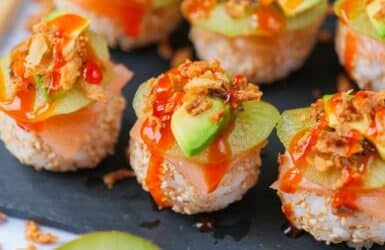 Sushis balls au kiwi